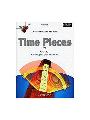 Partitions pour violoncelle Time Pieces For Cello 2 examen conservatoire