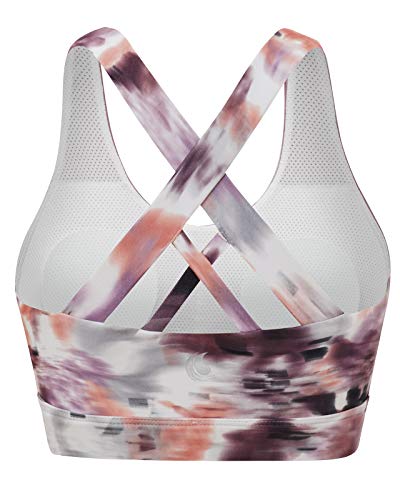 Fafair sports bra medium support dance sports bra for women cross…