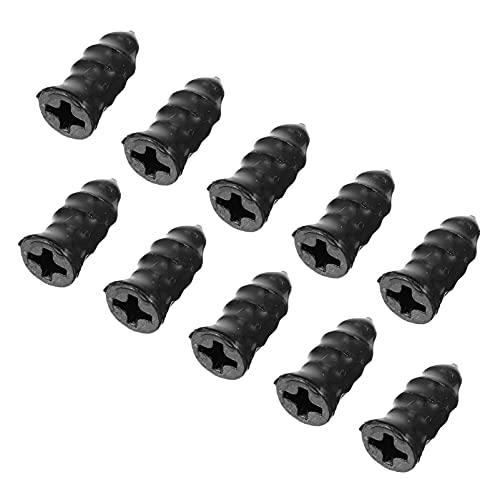 MUCKLILY 10 Piezas Sellador De Neumáticos Accesorios Interiores Del Coche Conductor Llantas De Desmontadora De Neumáticos De Herramientas De Coche Compresor Llave Inglesa Black