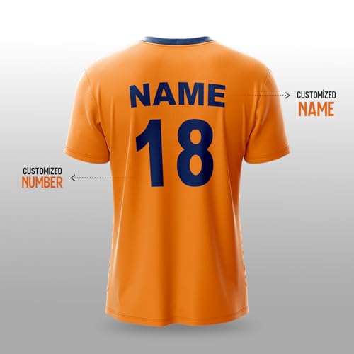 Image of YOURJERSEY India World Cup Jersey Collection 1992-2025 | Customised Cricket Jersey with Name & Number | Sizes 2Y to 4XL | Men, Women & Kids | Breathable Sportswear for Fans T-Shirt