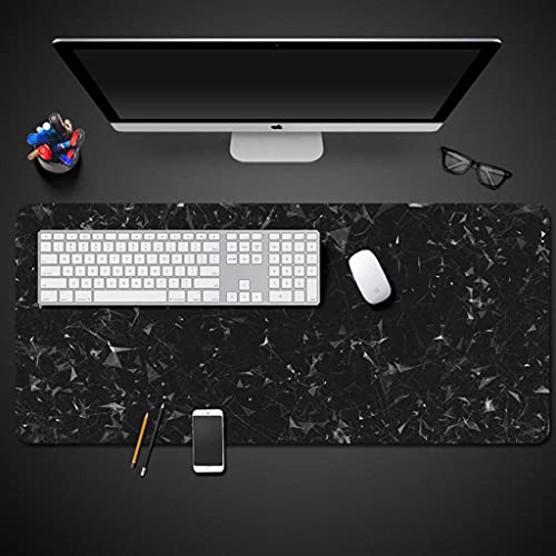 Tapis de souris gamer antidérapant en caoutchouc avec surface texturée ultra-fluide taille XXL