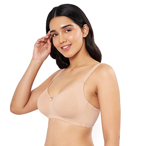 Image of Amante Purple Women Solid Non Padded Wirefree Super Support Bra
