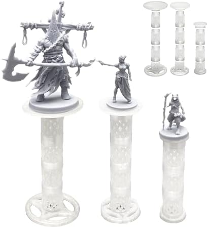 Amazon.com: Lixusia Combat Risers for Flying Miniatures, DND TRPG ...