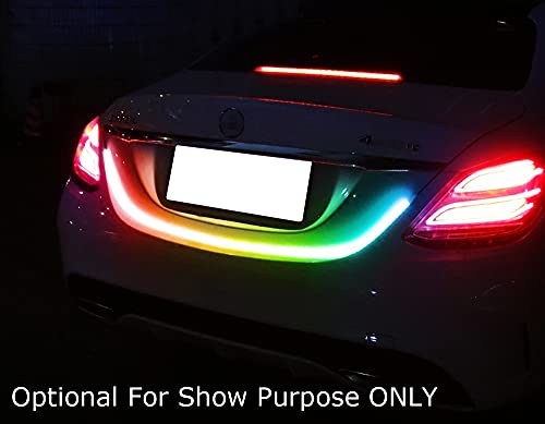 Tira LED multicolor 48 pulgadas para maletero de coche miniatura 7