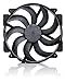 Noctua NF-A14x25r G2 PWM Sx2-PP chromax.Black, Push-Pull Set of Two Premium-Quality Quiet 140mm PC Fans (Black)