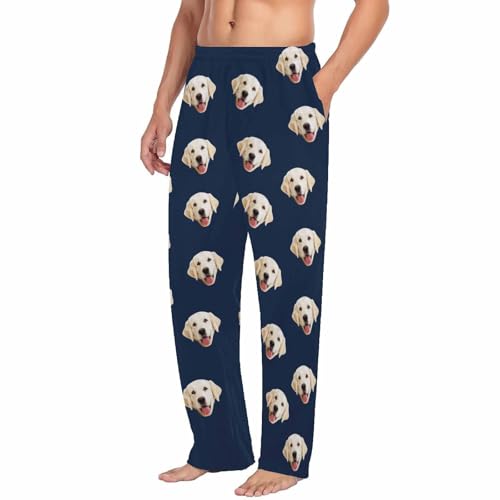 Personalized Face Pajama Pants Pet Pajama Bottoms for Men S-XXL4