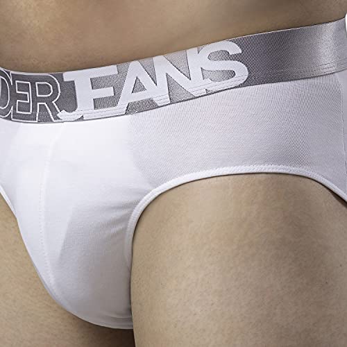 Image of Underjeans Men Cotton Blend Brief - Pack of 2
