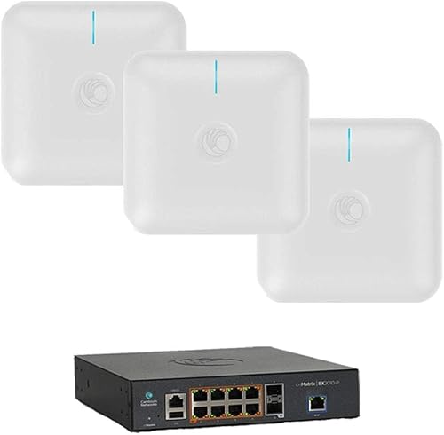 Miniatura 10 de Redes de cambium  cnPilot E410 Indoor 802.11ac Wave 2, MU-MIMO Wi-Fi Mesh AP  PL-E410X00A-US