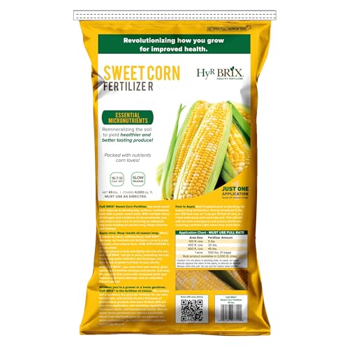 HyR BRIX Slow-Release 16-7-10 Sweet Corn Fertilizer 45lb Bag