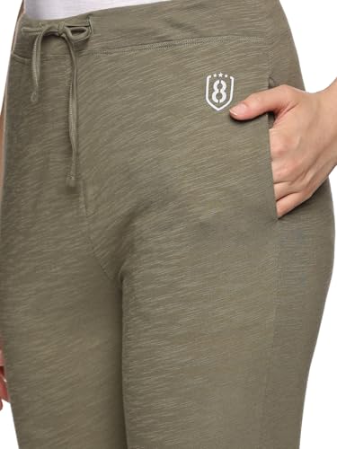 Image of Women Joggers Pant with Side Pockets and Drawstring Waist Adjustable Lilac