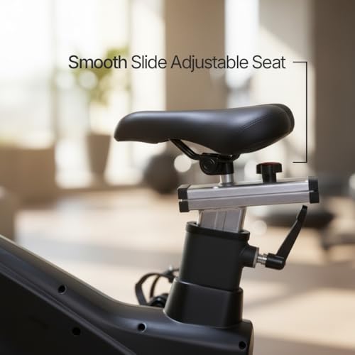 Image of FC-S303 Commercial Spin Bike with 28kg Flywheel, Magnetic Resistance & Silent Belt Drive 180Kg Capacity, Home Gym & Cardio Training 1-Year Warranty