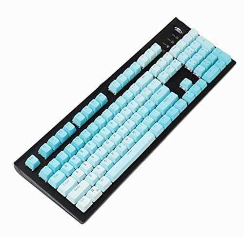 Tomuku Keycaps PBT Tapas de Teclas Translúcido Doble Disparo Perfil OEM Tapas de Teclas 104 Teclas para Teclado mecánico (3)