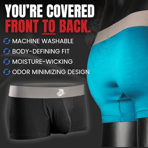 Boxer briefs con bolsa profunda D Pouch y soporte para hombre pack de 3 7