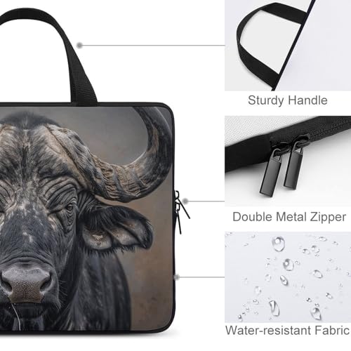 Laptop Shoulder Bag 17inch Laptop Bag Computer Bag Black miniatura 4