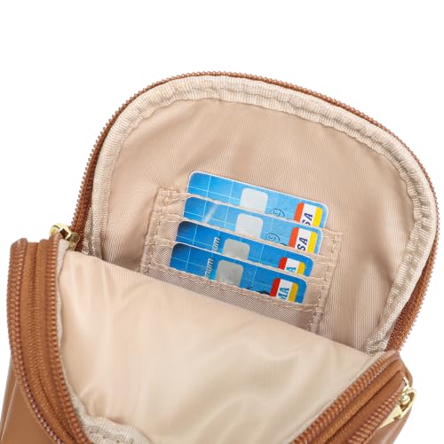 Image of INICAT Lightweight Small Crossbody Sling Bag for Women | Mini Travel Purse,Multi-pocket with Card Slots,Durable Vegan Leather,Everyday Carry