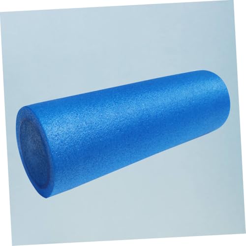 Rodillo de espuma sólida para yoga y fitness OSALADI, balancín masajeador para alivio profundo de tejidos musculares y estiramientos, color azul, 30 x 15 cm, adecuado para yoga, pilates y entrenamiento muscular miniatura 5