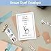 Funny Fathers Day Card from Daughter, Son, Wife – Handmade Husband Birthday Card for Dad – Cute Lightweight Greeting for Husband - Unique Fathers Day Gifts for Best Dad Ever (Deer Dad)