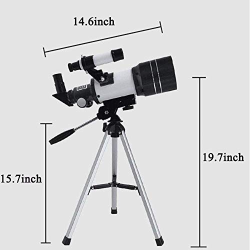 Telescopio Astronómico Refractor 70mm con Trípode y Lente Barlow 3X miniatura 4