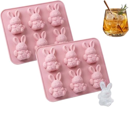 Mini bandeja de cubitos de hielo 3D en forma de vaca Highland miniatura 1