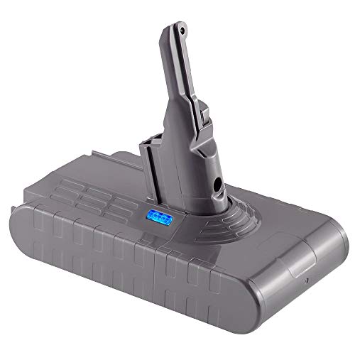 Upgraded to 4.5Ah, Jialitt Replacement Battery for Dyson V8 Animal Absolute Fluffy Motorhead Cordless Vacuum Cleaner