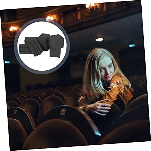 BESTonZON 16 piezas Trampas de graves acústicas para absorción de sonido de baja frecuencia con paneles de espuma para estudio y KTV, ideales para home theater y salas de grabación miniatura 3