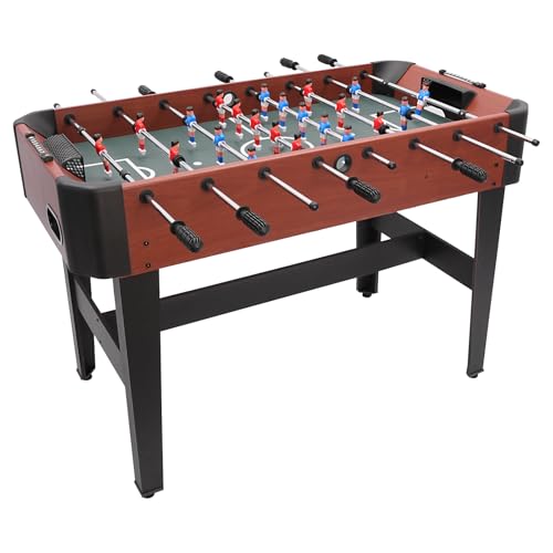 KinHall Kickertisch Kicker Tischkicker Tischfussballspiel Profi Stabil 1.2M Tischfußball, Kicker für Einsteiger, Fußball Spieltisch