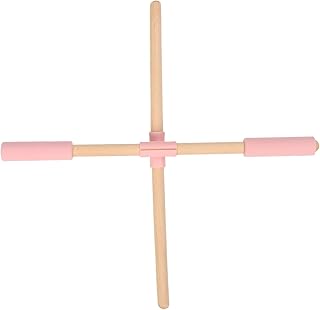 Yosoo Health Gear Yoga Sticks for Posture Corrector, Yoga Sticks Stretching Tool, Beechwood Yoga Stick Prevent Humpback, Relieve Back Pain, Yoga Hunchback Posture Corrector Open Back Fitness Correct