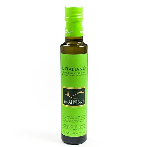 Terre Francescane L Italiano Extra Virgin Olive Oil - 250 ml (8.4 fluid ounce)