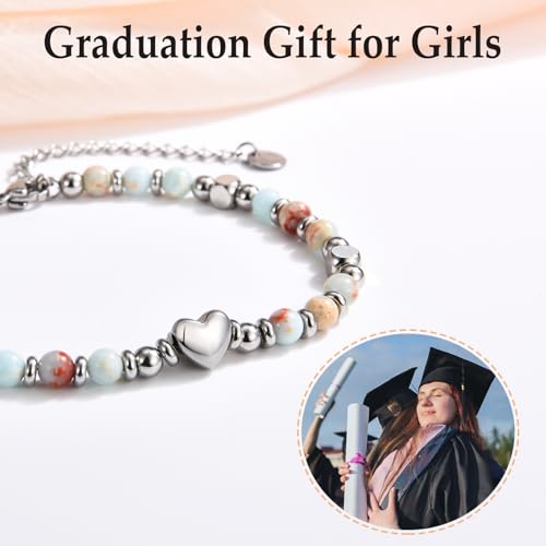 Graduation Gifts for Girls Graduate Bracelet for Her Teen Girl Gift Class of 2025, 5th, 8th, High School, Middle School, College2