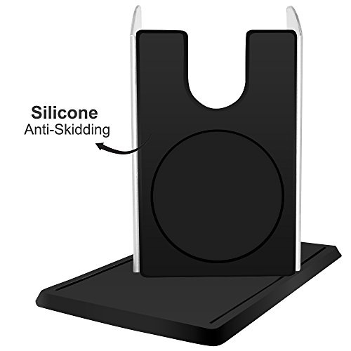 Coffee Temper Stand, DLAND Sturdy Stainless Steel Tamping Stand for Coffee Machine and Coffee Tamper Storage Base with Mat Hand Coffee Tampers Accessories