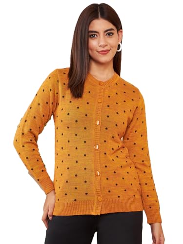 Image of Pivl Womens Winter Season Round Neck Full Sleeves Sweater /Cardigan