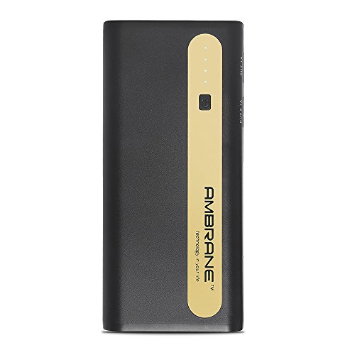 Ambrane Power Bank P-1310 (13000 mAh) Black & Gold