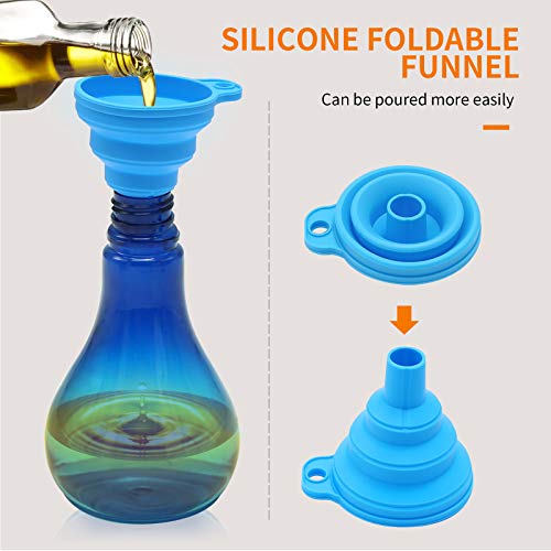 Aynaxcol Olive Oil Sprayer For Cooking, Olive Oil Sprayer Oil Mister For Air Fryer Oil Spray Bottle Petg Food-Safe Material 250Ml Blue #TOP3