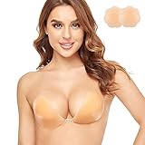 ATMUNGSAKTIV UND LEICHT: Der rückenfreie trägerlose BH sorgt dafür, dass Ihre Brust eine gute Durchlässigkeit hat. Ultraleichtes Gewicht wird auch dann nicht unangenehm sein, wenn Sie es den ganzen Tag tragen.