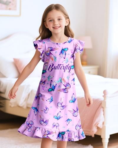 Girls Nightgowns Toddler Nightgown Cute Pajamas Dress Night Gowns for Kids Girl Clothes Girls' Sleepwear 3-9 Years2