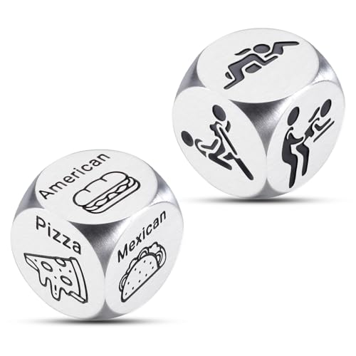 1st Year Anniversary, 1st Anniversary Wedding Gift for Him, Food Dice, Paper Anniversarys...