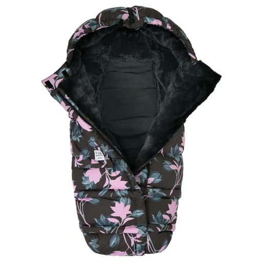 Miniatura 7 de 7AM Enfant - Manta para cochecito 212  Manta ajustable con cremallera para bebés de invierno, unisex, con forro polar, cálido, con capucha,