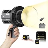 【Il Controllo APP Può Controllare Fino a 10 Luci Contemporaneamente】La regolazione della luce può essere realizzata istantaneamente tramite l'APP COLBOR Studio. Utilizzando l'APP, puoi controllare in batch il Luce Video Continua CL100X per emettere continuamente luci e puoi anche eseguire il controllo congiunto in tempo reale per singole luci in diversi spazi di ripresa e distanze.