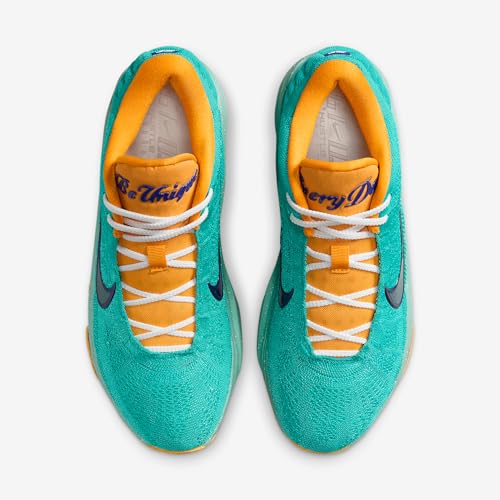 Nike G.T. Hustle 3 "Victor Wembanyama Basketball Shoes (IF2520-300, Dusty Cactus/Green Frost/Sundial/Concord)4