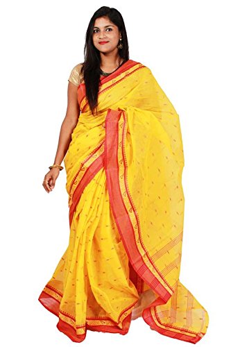 KAKALI WORLS TANT SELF DESIGN SAREE
