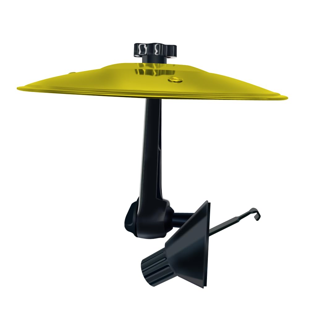 Car Cymbal, Car Crash Cymbal Air Vent, Mini Drum Crash Cymbal for Car Vent For Music Lovers for All Types Of Vehicles Gold