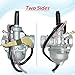 JDLLONG XR50 CRF50 Carburetor Fit for Honda CRF50F Z50 CRF XR 50R Z50R Z50A Mini Trail 50 Mini Bike Carb with Air Filter & Fuel Valve Petcock