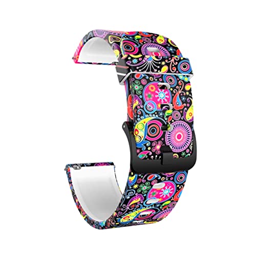 Correa de reloj de silicona PRETYZOOM en pack de 2 unidades 4