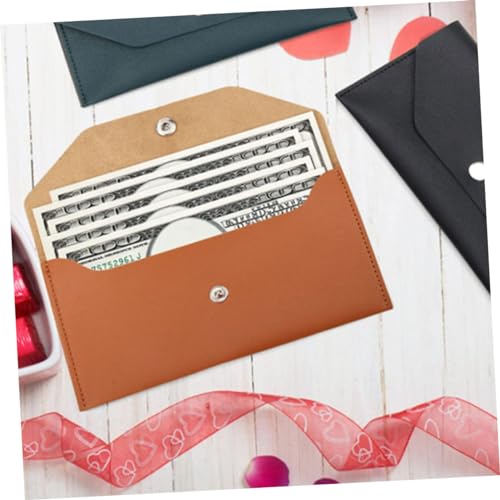 2pcs Pu Leather Women Wallet Envelop Cash Bag Large Capacity Clutch Purse Women Purses for Money and Documents Fashionable Clutch for4