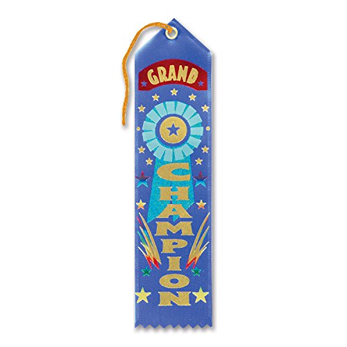 Beistle Grand Champion Award Ribbon