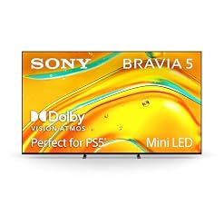 Sony BRAVIA 5 85 Inch TV Mini LED 4K Smart Google TV XR Processor with AI Technology120hz Television with Dolby VisionAtmos Exclusive Features for PlayStation5 K 85XR50