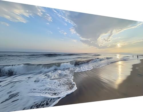 DIY Diamond Painting Adulte plage 5D grand format 70x140cm broderie diamant complet