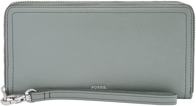 Fossil Womens Logan Leather RFID-Blocking Zip Around Jordan Ubuy