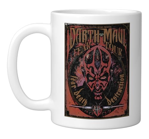 Taza de cerámica Star Wars Darth Maul Fear Tour 11 oz miniatura 1