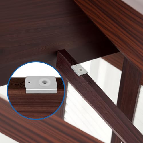Kit de reparación para puertas plegables BokWin de 8 piezas | Herrajes para puertas plegables, para puertas de bolsillo y acordeón de 1-3/8 pulgadas, abrazaderas superior e inferior con tornillos y juntas miniatura 3